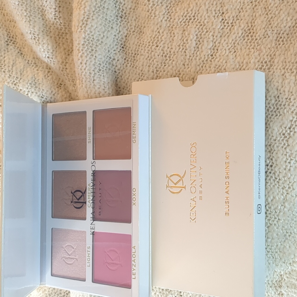 KENIA ONTIVEROS Beauty Blush And Shine Kit, 6x 4g/014oz